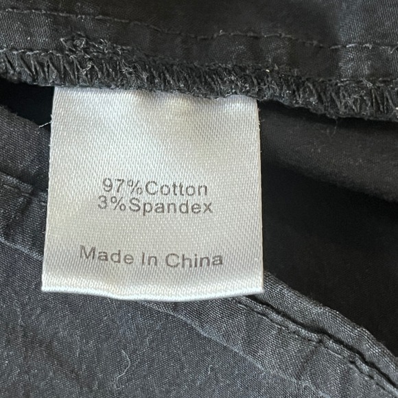 Tuckernuck Black Charlie Sleeveless Collared Button Front Dress XL Cotton Blend - Picture 6 of 11